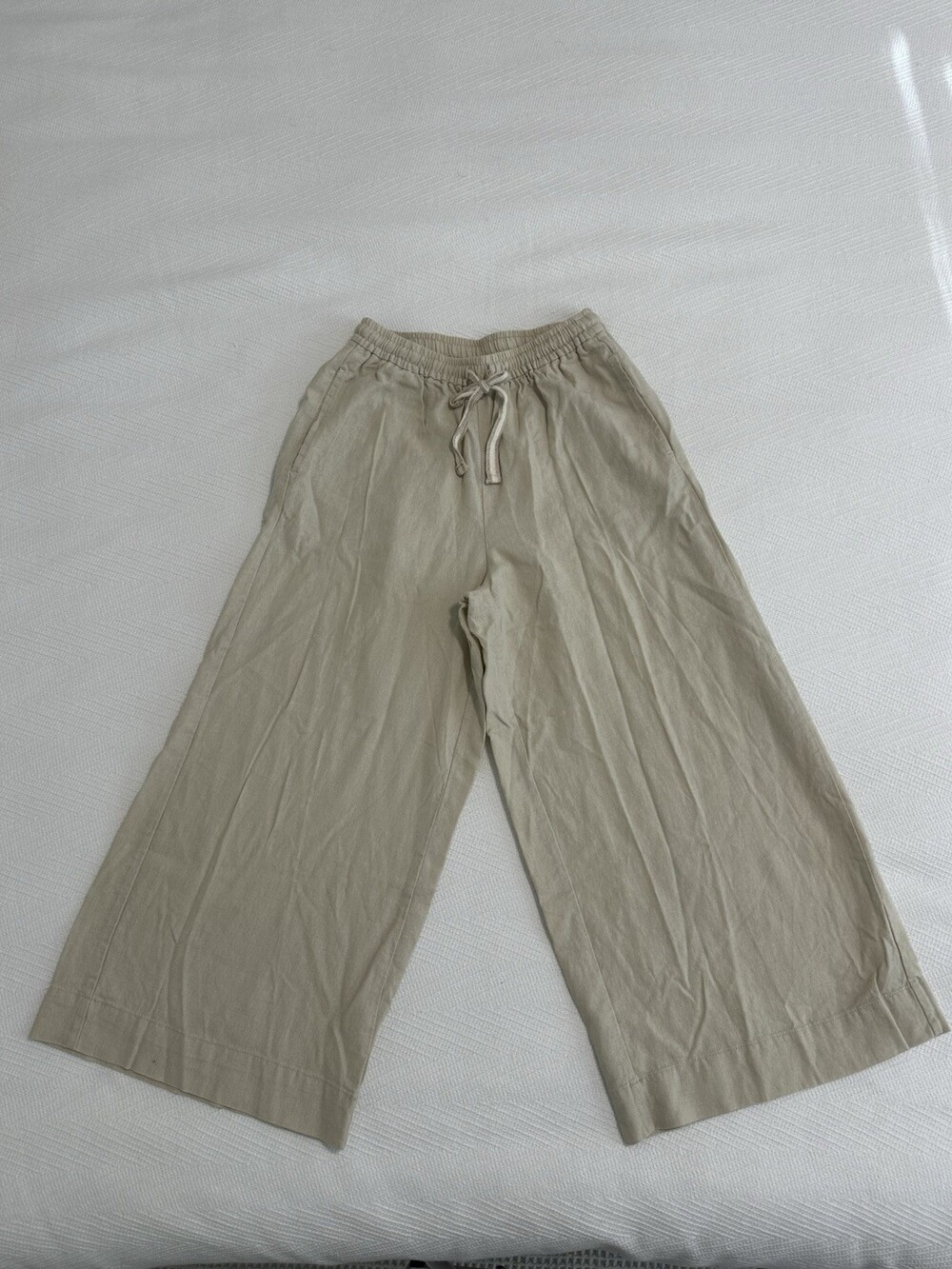 Women’s Max Studio Wide Leg Drawstrings Pants Size XS